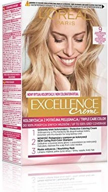 L'Oréal Excellence Creme Haarfarbe 9 hellblond