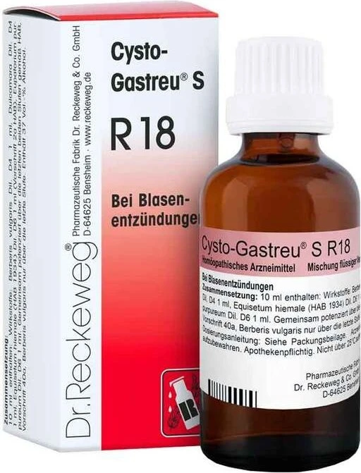 Dr.Reckeweg Cysto-Gastreu S R18 Tropfen, 50ml