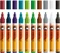 Molotow ONE4ALL 227HS 4mm Acrylmarker Basic-Set 2 sortiert, 10er-Set, Etui Vorschaubild
