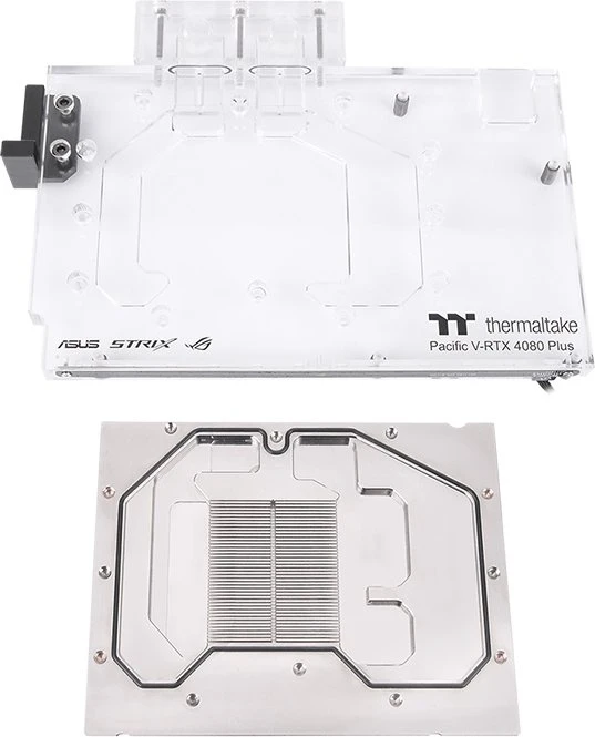 Thermaltake Pacific V-RTX 4080 Plus ASUS ROG TUF GPU Block mit Backplate