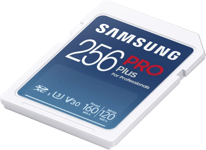 Samsung PRO Plus for Professionals R160/W120 256GB USB-Kit, UHS-I U3, Class 10