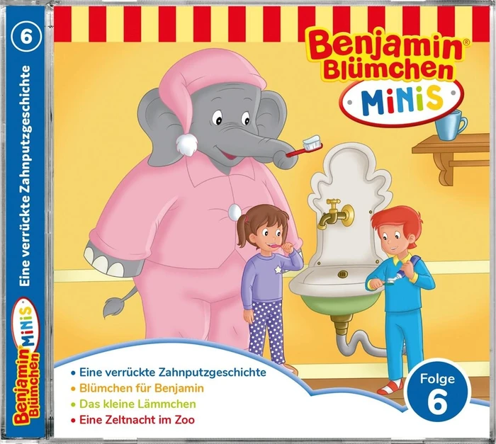Heless Benjamin Blümchen Minis Folge 6 - Eine verrückte Zahnputzgeschichte