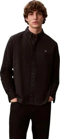 Calvin Klein Oxford-Button-Down Hemd langarm schwarz (Herren)