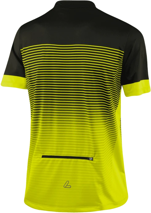 Löffler Stream 3.0 Full-Zip Trikot kurzarm lemon (Herren)