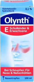 Olynth 0.1% für Schulkinder + Erwachsene Nasentropfen, 100ml