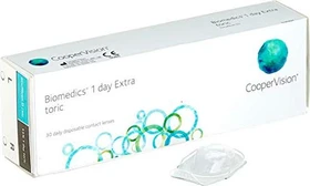 Cooper Vision Biomedics 1 day Extra toric, +0.00 Dioptrien, 30 Stück