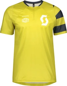 Scott Trail Vertic Zip Trikot kurzarm lemongrass yellow (Herren)