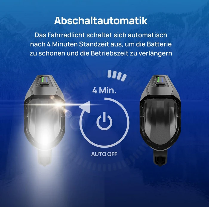 Fischer LED-Akku 110 Lux Frontlicht
