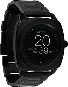 Xlyne Nara XW Pro schwarz mit Gliederarmband dunkelgrau