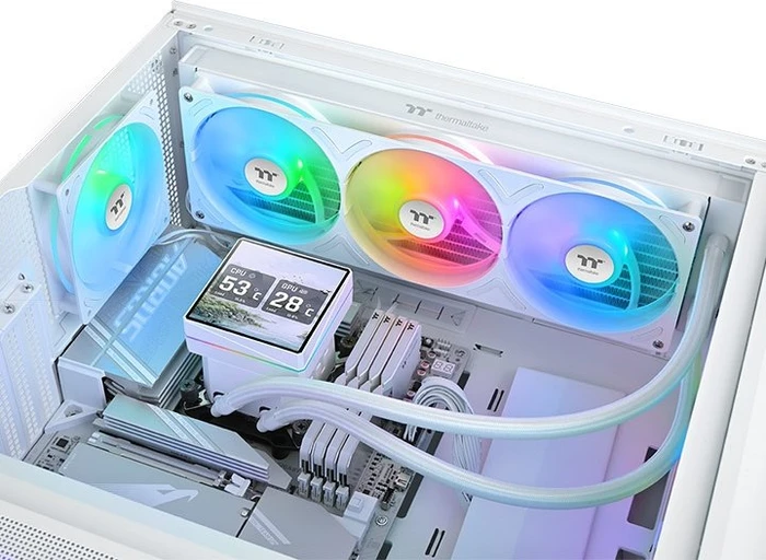 Thermaltake TH360 V3 Ultra ARGB Sync Snow Edtion, weiß