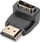 Digitus HDMI Stecker auf HDMI Buchse, 90° gewinkelt, Adapter, 4K60Hz Vorschaubild