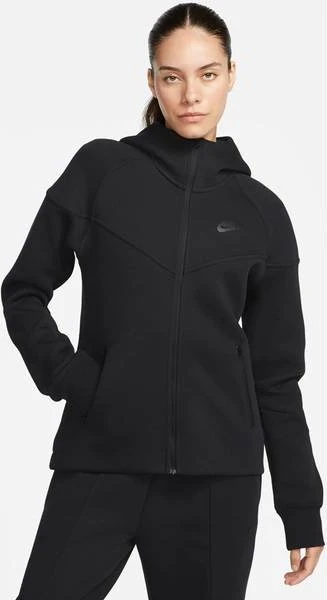 Nike Sportswear Tech Fleece Windrunner Hoodie schwarz (Damen)