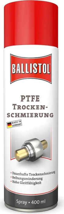 Ballistol PTFE Trockenschmierungsspray, 400ml