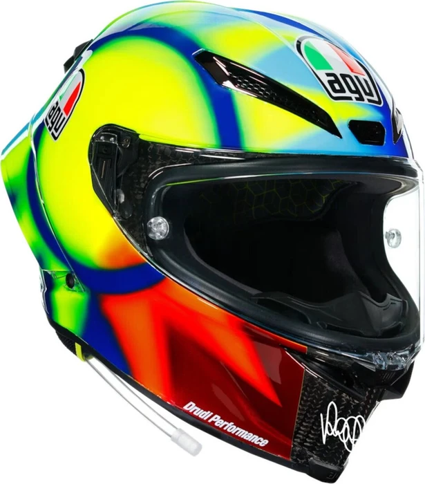 AGV Pista GP RR Soleluna 2021 schwarz/rot/gelb/blau