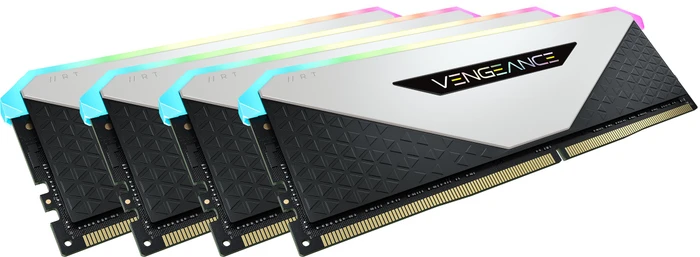 Corsair Vengeance RGB RT White UDIMM 64GB Kit, DDR4-3200, CL16-20-20-38