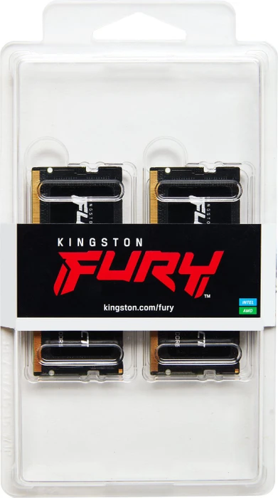 Kingston FURY Impact SO-DIMM 32GB Kit, DDR5-6400, CL38-40-40, 1RX8