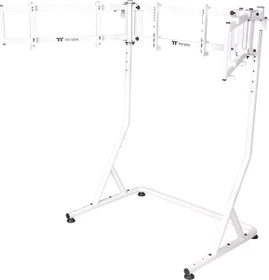 Thermaltake Triple Monitor Stand Pro Snow für Racing Simulator Cockpit GR500, weiß