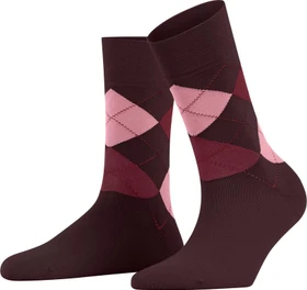 Falke Sensitive Argyle Socken bordeaux (Damen)