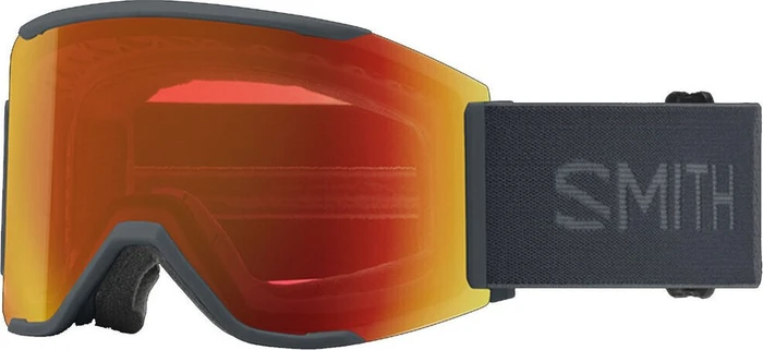 Smith Squad Mag slate/chromapop everyday red mirror