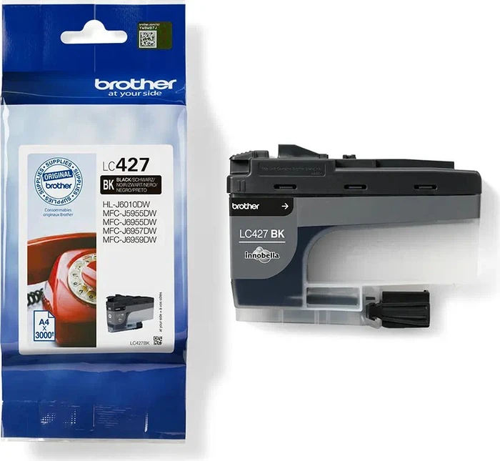 Brother Tinte LC427BK schwarz