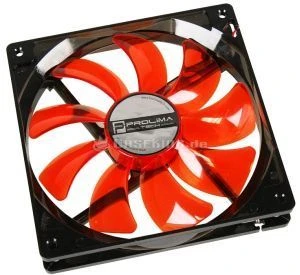 Prolimatech Red Vortex 14 LED, 140mm