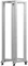 Lanberg Open Rack Series 19" Open Frame Rack 42HE, 4-Pfosten, mit Rollen, Flat Pack, tiefenverstellbar, 430-590mm, RAL 7035, 800mm tief Vorschaubild