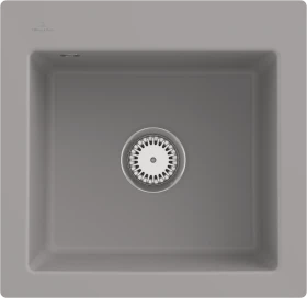 Villeroy & Boch Subway 50 S flat flächenbündig Becken mittig fossil