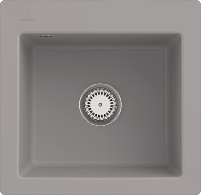 Villeroy & Boch Subway 50 S flat flächenbündig Becken mittig fossil