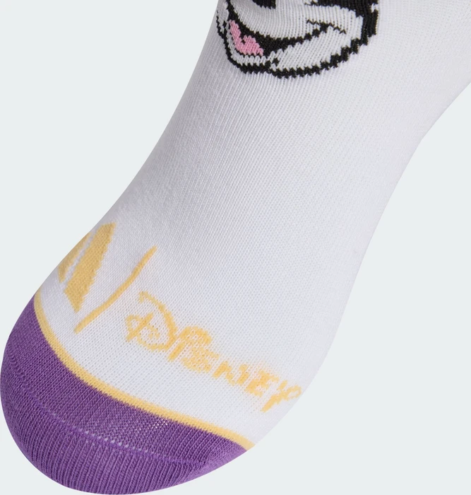 adidas Disney Minnie Maus Socken white/active purple/light grey heather, 3 Paare (Junior)