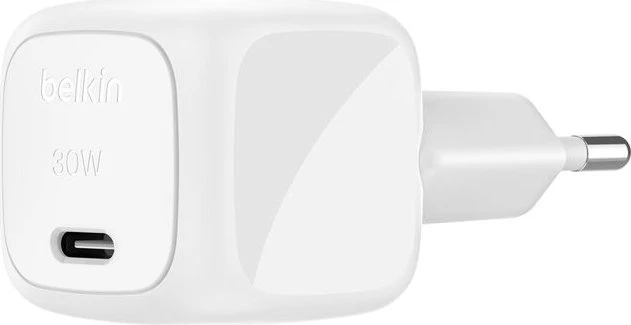 Belkin BoostCharge USB-C-Ladegerät + USB-C/USB-C-Kabel (30W) weiß