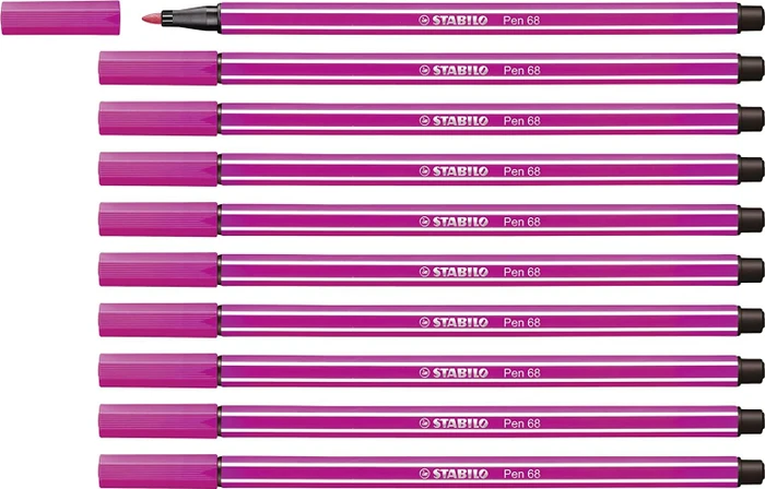 STABILO Pen 68 rosarot, 10er-Pack