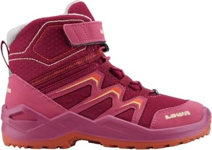 Lowa Maddox Warm GTX Mid berry/orange (Junior)