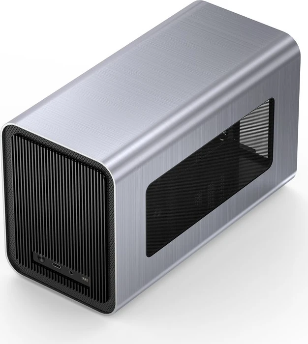 Jonsbo V11, silber, Mini-ITX