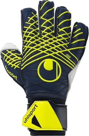 uhlsport Prediction Soft Flex Frame Torwarthandschuhe marine/white/fluo yellow