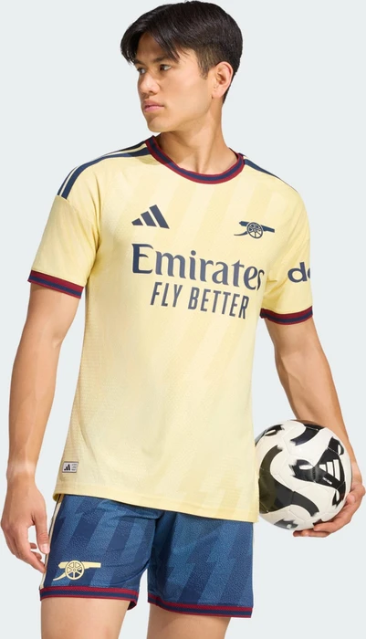 adidas FC Arsenal Authentic 2026/2027 Ausweichtrikot almost yellow (Herren)