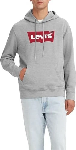 Levi's Standard mit Grafik Hoodie heather grey (Herren)