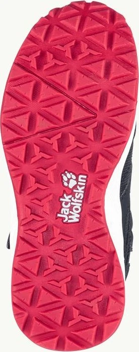 Jack Wolfskin Woodland Texapore Mid VC dark blue/rosa (Junior)