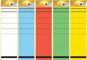 Avery-Zweckform Ordneretiketten Sonderformat, 297x61mm, grün, 10 Blatt (10 Etiketten)