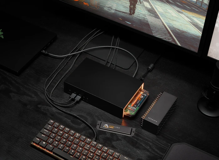 Seagate FireCuda Gaming Dock, 4TB HDD, Thunderbolt 3