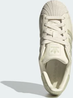 adidas Superstar II off white/linen green/gold metallic (Damen)