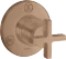 Hansgrohe Axor Citterio Ab- und Umstellventil Trio/ Quattro Unterputz mit Kreuzgriff brushed red gold Vorschaubild