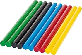 Bosch DIY color Heißklebepatronen mehrfarbig, 7x150mm, 10 Stück