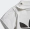 adidas Trefoil T-Shirt kurzarm weiß/schwarz (Junior) Vorschaubild
