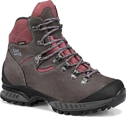 Hanwag Tatra II Wide GTX asphalt/dark garnet (Damen)