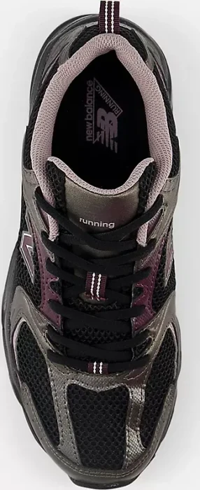 New Balance 530 black/black metallic/plum brown