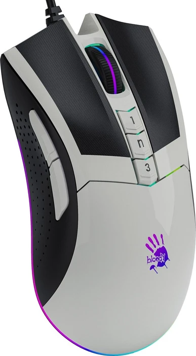A4Tech Bloody W90 MAX Gaming Mouse weiss, USB
