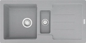Franke Strata STG 651-86 Einbau Becken reversibel mit Ablauffernbedienung steingrau