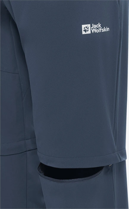 Jack Wolfskin Pico Trail Zip-Off Hose lang midnight sky (Damen)