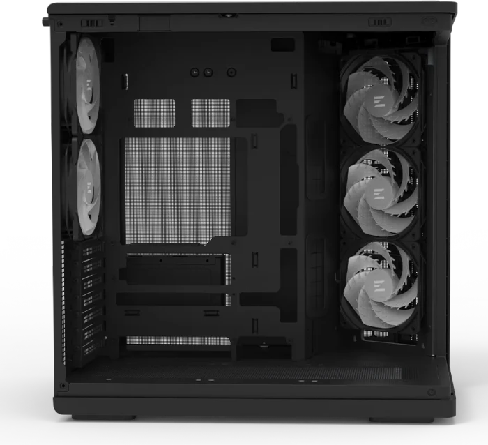Zalman P60 Black, Glasfenster