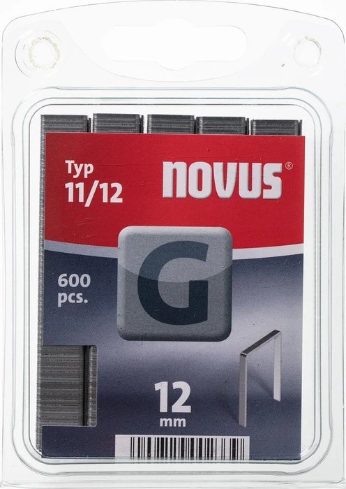 Novus Typ 11 Tacker-Klammern, 12x10.6mm, 600 Stück